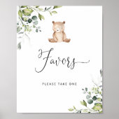 Eukalyptus wir können frühzeitig Baby Favoriten Ze Poster (Vorne)