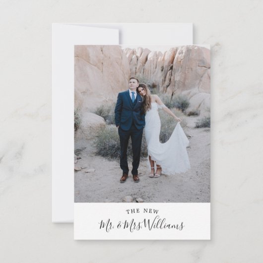 Eukalyptus Wir tippten die knochenentweihte Ankünd Einladung (Rückseite)