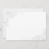 Eukalyptus wird meine Bridesmaid-Angebotskarte sei Einladung (Rückseite)