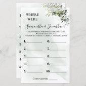 Eukalyptus Wo waren sie duschen zweisprachiges Spi (Vorne/Hinten)