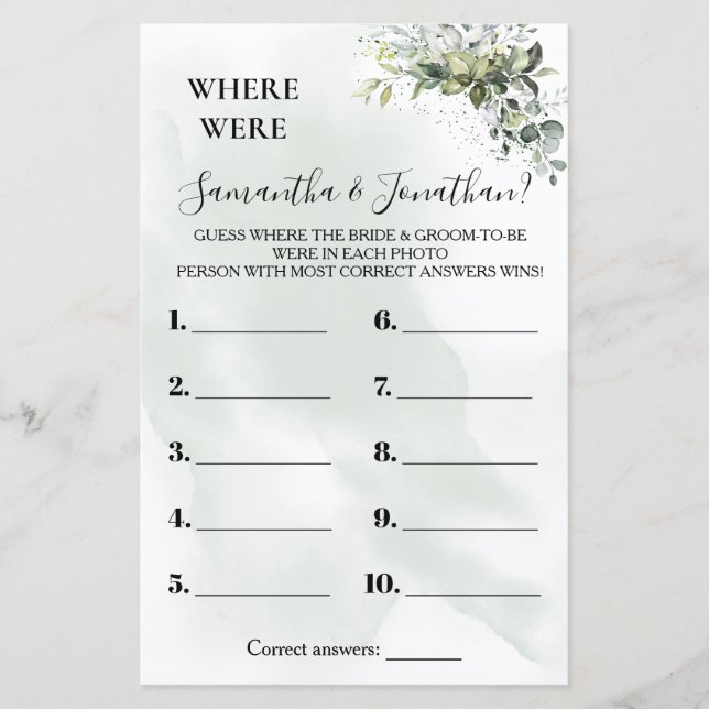 Eukalyptus Wo waren sie duschen zweisprachiges Spi (Vorderseite)