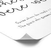 Eukalyptus - Wo waren wir? Poster (Ecke)