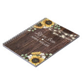 Eukalyptus Wood Boho Reecipe Notizblock (Linke Seite)