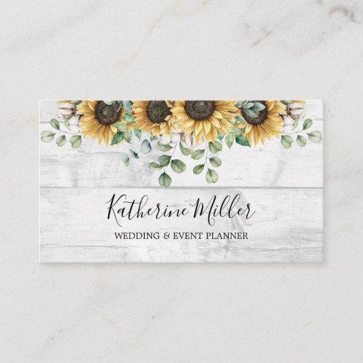 Eukalyptus Wood Visitenkarte (Vorderseite)