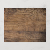 Eukalyptus Wood Wedding rettet das Datum (Rückseite)