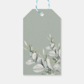 Eukalyptus Woodland Forest Animals Vielen Dank Geschenkanhänger (Rückseite)