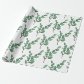 Eukalyptus Wrapping Paper Geschenkpapier (Ungerollt)