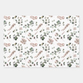 Eukalyptus Wrapping Paper Geschenkpapier Set (Vorderseite 2)