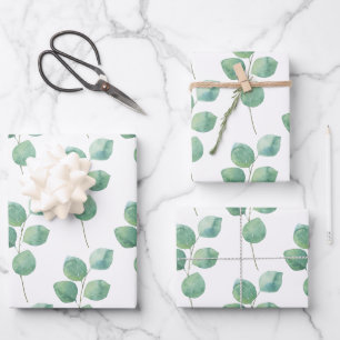 Eukalyptus Wrapping Paper-Set Geschenkpapier Set