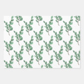 Eukalyptus Wrapping Paper-Set Geschenkpapier Set (Vorderseite 3)