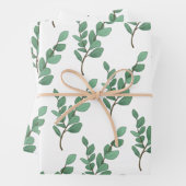 Eukalyptus Wrapping Paper-Set Geschenkpapier Set (Beispiel)