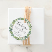 Eukalyptus Wreath Geschenkanhänger (Beispiel)