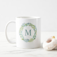 Eukalyptus Wreath Monogram