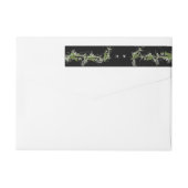 Eukalyptus Wreath Premium Umschlag Rücksendeadress (Rückseite)