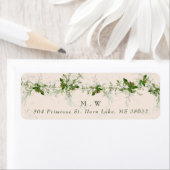 Eukalyptus Wreath Wedding Envelope (Insitu)