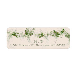 Eukalyptus Wreath Wedding Envelope