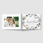 Eukalyptus Wreath Wedding Foto Gästebuch (Voll)