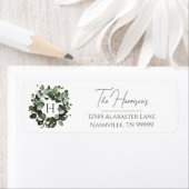 Eukalyptus Wreath | Weiß (Insitu)