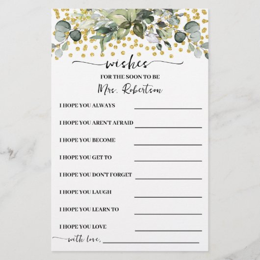 Eukalyptus wünscht, dass der Bald Frau Karte Flye  (Vorne)