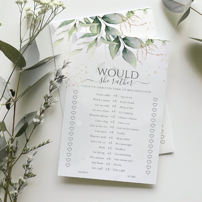 Eukalyptus würde eher Brautparty spielen (Von Creator hochgeladen)