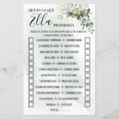 Eukalyptus würde sie lieber zweisprachiges Spiel d (Rückseite)