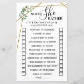 Eukalyptus würde sie lieber zweisprachiges Spiel d (Vorderseite)