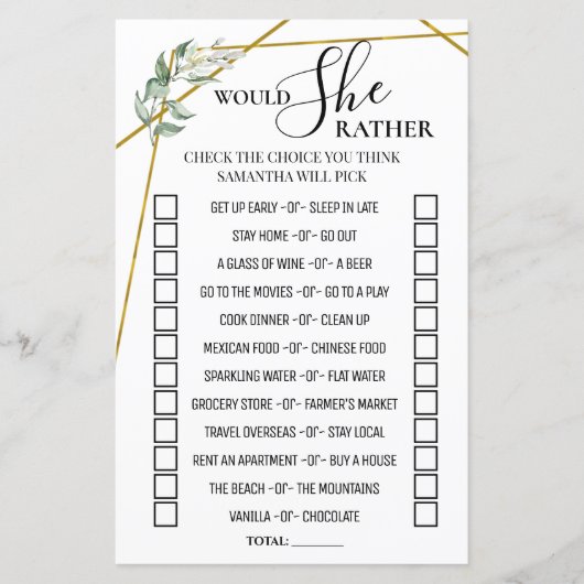 Eukalyptus würde sie lieber zweisprachiges Spiel d (Vorderseite)