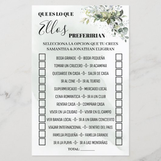 Eukalyptus Würden sie lieber zweisprachig duschen (Rückseite)