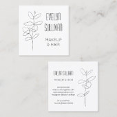 Eukalyptus zeichnend Visitenkarte (Vorne/Hinten)