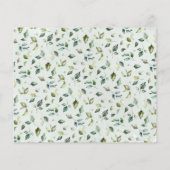 Eukalyptus-Zeitkapselberater für eine Karte (Hinten)