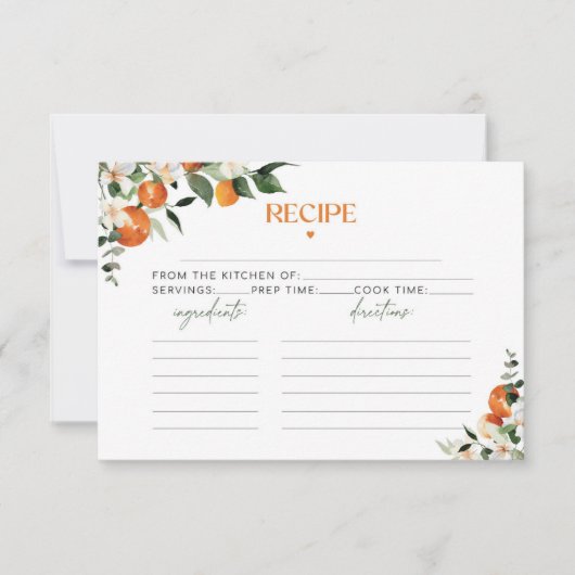 Eukalyptus-Zitrusfrüchte-Brautparty (Vorderseite)