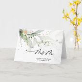 Eukalyptus zu meiner Mama Hochzeitstag Geschenk vo Karte (Gelbe Blume)