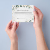 Eukalyptusberatung für die "Bride-to-be"-Karten Flyer (Gruppe)