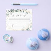 Eukalyptusberatung für die "Bride-to-be"-Karten Flyer (Einzeln)