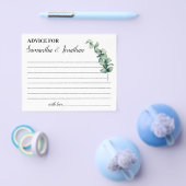 Eukalyptusberatung für eine Karte für ein Brautpar (Einzeln)