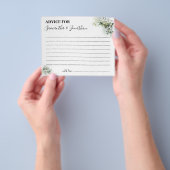 Eukalyptusberatung für eine Karte für ein Brautpar (Gruppe)