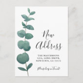 Eukalyptusbewegung Ankündigungspostkarte (Vorderseite)