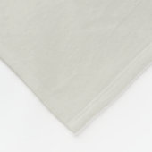 Eukalyptusblätter Wasserfarbenmuster Fleecedecke (Ecke)