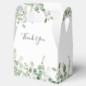 Eukalyptusblütendose Aquarell Gastgeschenk Hochzei Geschenkschachtel (Geöffnet)