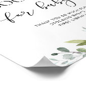 Eukalyptusbücher für Kleinkinder Poster (Ecke)