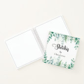 Eukalyptusfarne Notizblock (Innenseite)