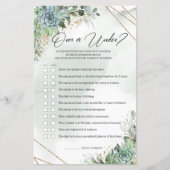 Eukalyptusgold über oder unter Babyspiel (Vorderseite)