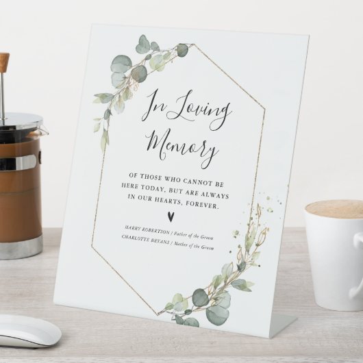 Eukalyptusgrün - Gedenkzeichen Sockelschild (In Situ)