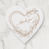 Eukalyptusherzen zerstören personalisierte Textfol Geschenkanhänger (Rückseite)