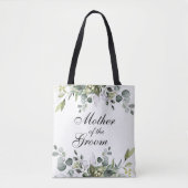 Eukalyptusmutter der Groom Wedding Tote Bag Tasche (Vorderseite)