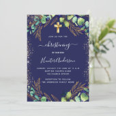 Eukalyptuswein weich einladung (Stehend Vorderseite)