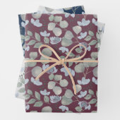 Eukalyputus-Hochzeit Geschenkpapier Set (Beispiel)