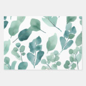 Eukalytusbecher Geschenkpapier Set (Vorderseite 2)