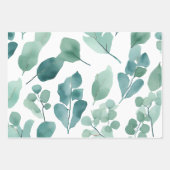 Eukalytusbecher Geschenkpapier Set (Vorderseite)