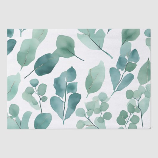 Eukalytusbecher Seidenpapier (Vorderseite)